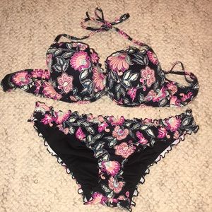 floral bikini